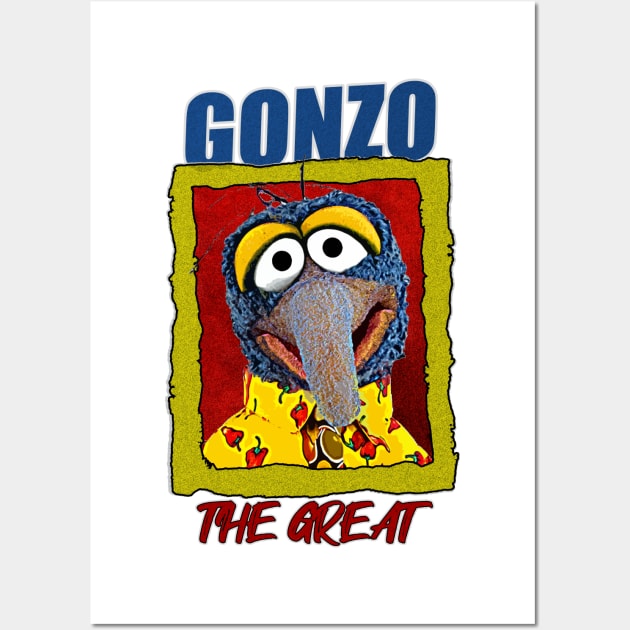 Gonzo the Great Wall Art by HORASFARAS